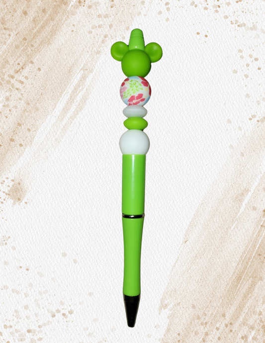 Colorful beaded pens